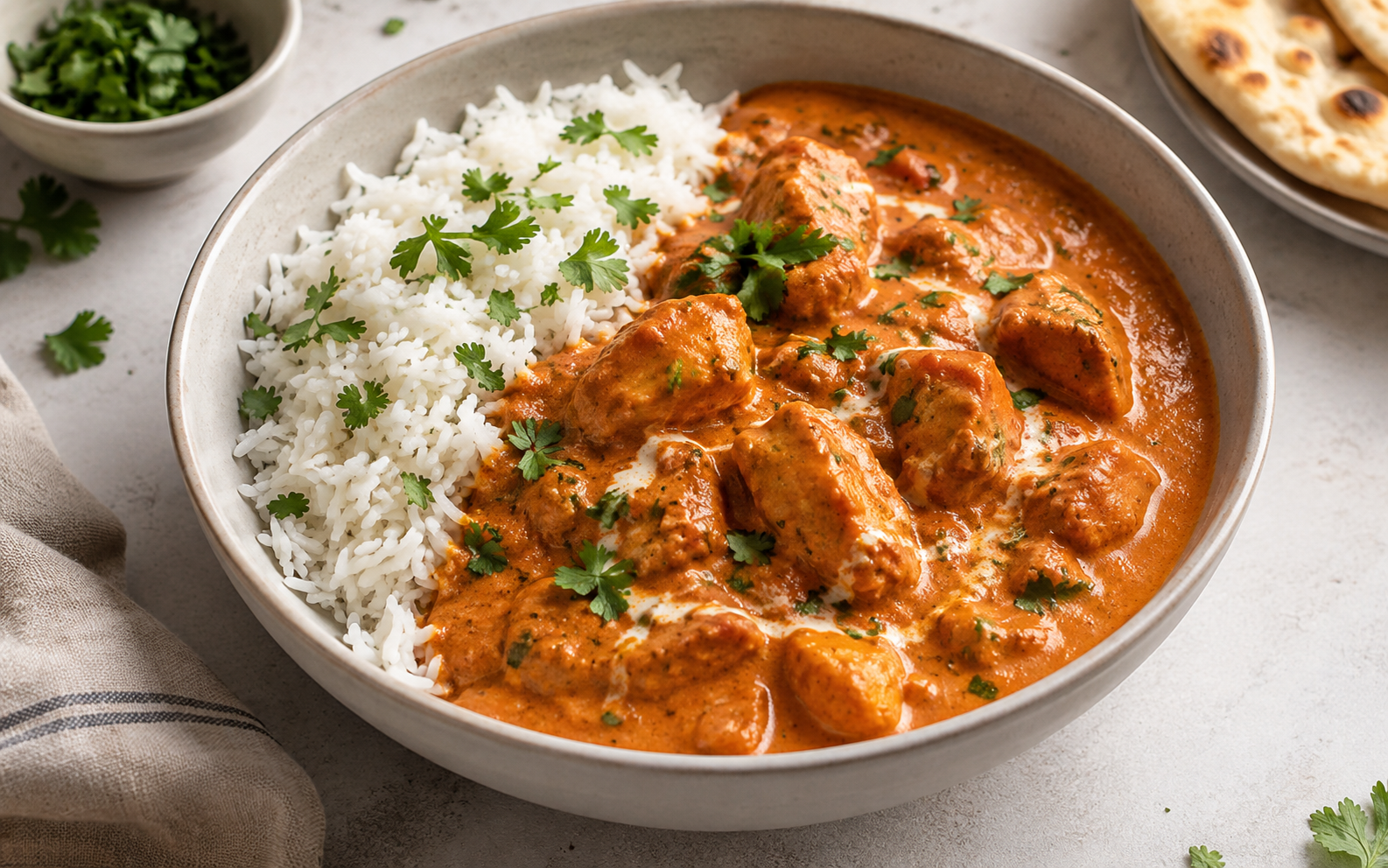 Mildes Butter Chicken