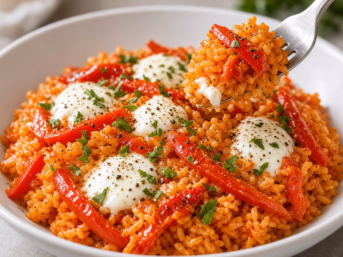 Paprika-Reis-Pfanne