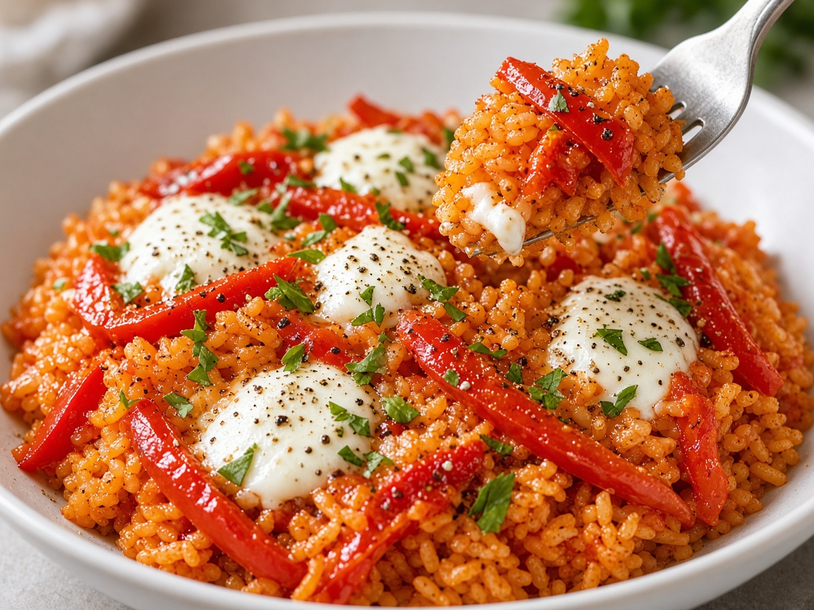 Paprika-Reis-Pfanne